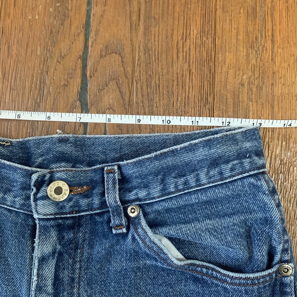 Vintage Denim Lee Jeans Straight Fit Blue Move - Picture 6 of 8